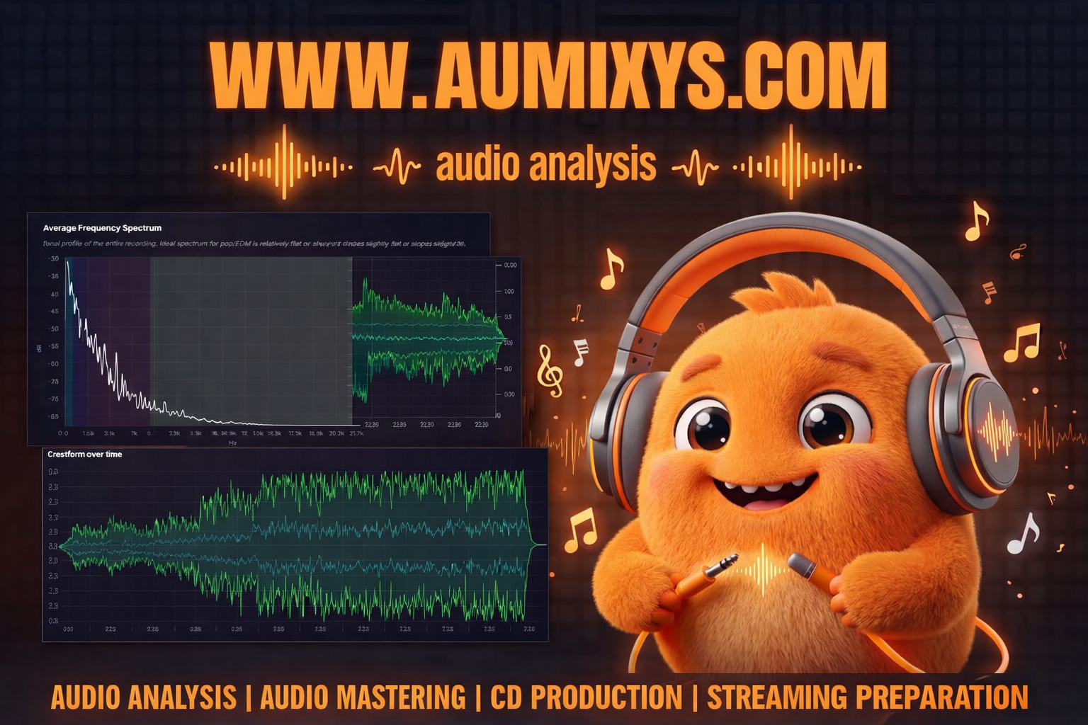 Portal Aumixys - analiza audio