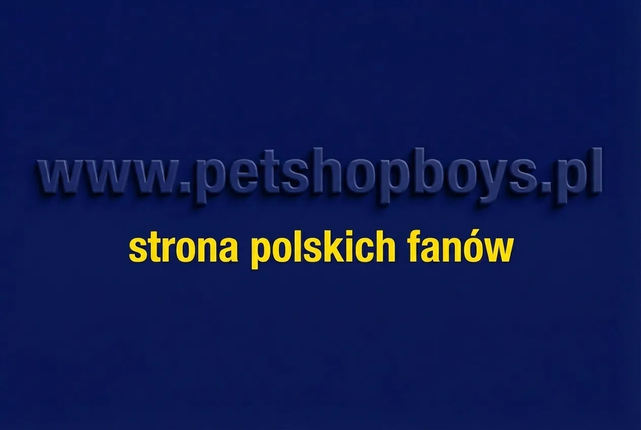 Pet Shop Boys PL - Portal społecznościowy